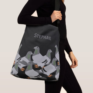 Ajustable Sac de carrosserie Pigeons Design
