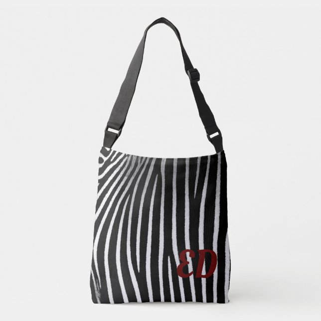 AJUSTABLE SAC DE CORBEILLERIE ZEBRA (Devant)