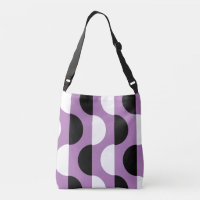 Sac de couleur personnalisée de tranche rétro
