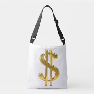 Ajustable Sac d'or et d'argent blanc