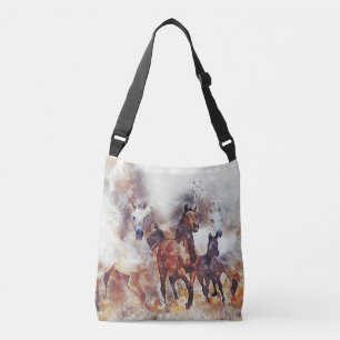 Ajustable sac élégant à l'image de chevaux