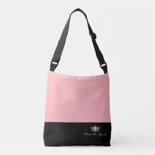 Ajustable Sac en Couronne argenté style Miss America