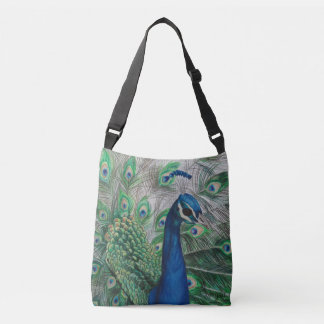Ajustable Sac fourre-tout à Crossbody de paon