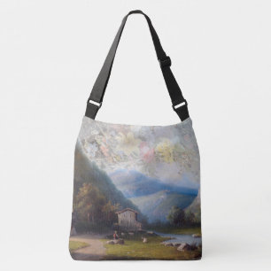 Ajustable Sac fourre-tout alpin à ville de fleurs et d'Alpe