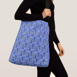 Ajustable Sac fourre-tout (ao) - Anneaux bleus entrelacés