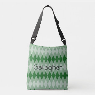 Ajustable Sac fourre-tout (ao) - Motif Jacquard portant le n