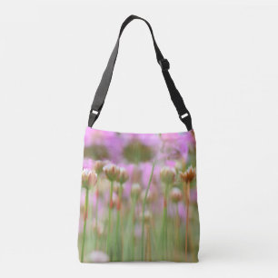 Ajustable Sac fourre-tout avec photographie de fleurs abstra