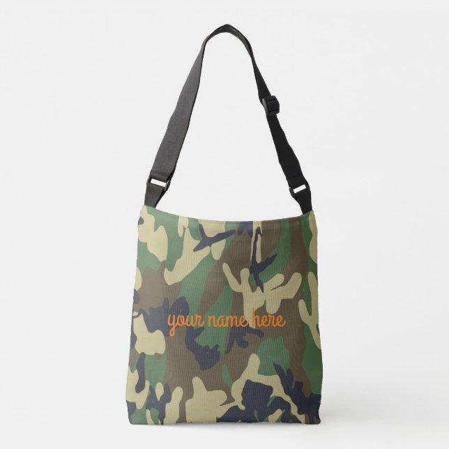 Ajustable Sac fourre-tout Camouflage personnalisé (Devant)
