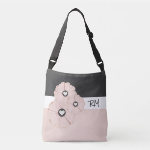 Ajustable Sac fourre-tout carrosaire rose et gris