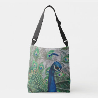 Ajustable Sac fourre-tout de carrosserie de paon