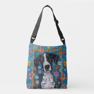 Ajustable Sac fourre-tout De Chien Triste, "Prends-moi aussi