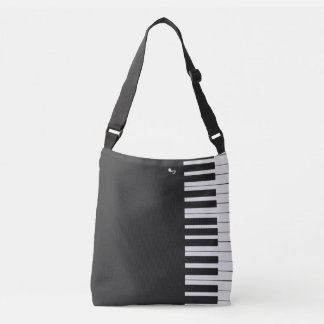 Ajustable Sac fourre-tout de notes musicales pour piano mode
