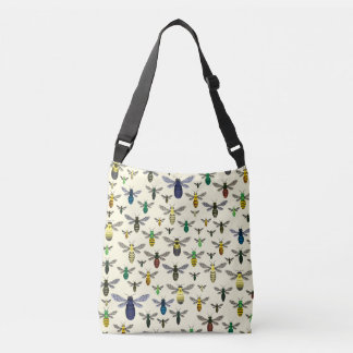 Ajustable Sac fourre-tout des abeilles autochtones