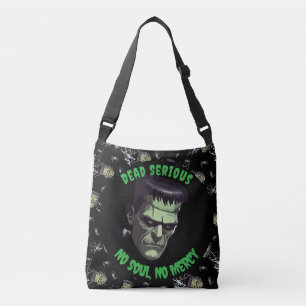 Ajustable 🖤 Sac fourre-tout d'Halloween Black Frankenstein