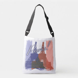 Ajustable Sac fourre-tout Drapeau de Paris