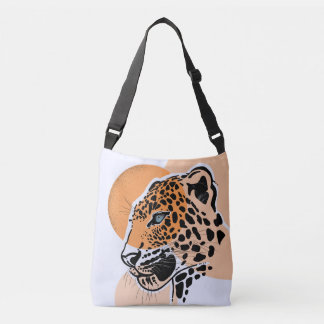 Ajustable Sac fourre-tout Empreinte de léopard dynamique en 