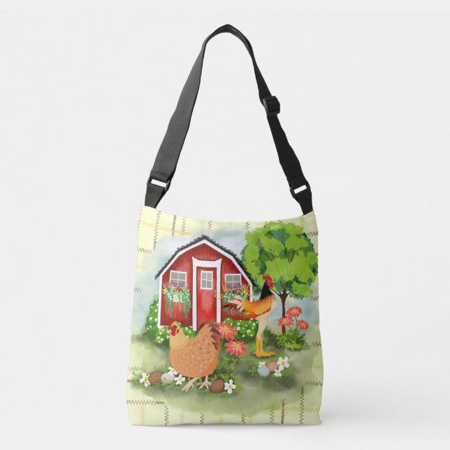 Ajustable Sac fourre-tout Hen House (Devant)