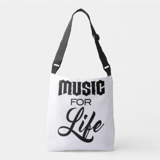 Ajustable Sac fourre-tout Musique pour la vie