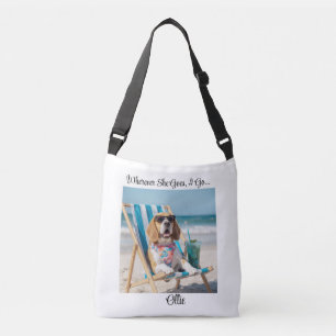 Ajustable Sac fourre-tout personnalisé Beagle mignon