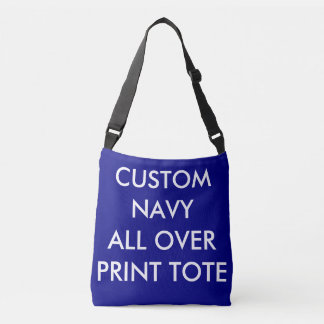Ajustable Sac fourre-tout personnalisé NAVY avec impression