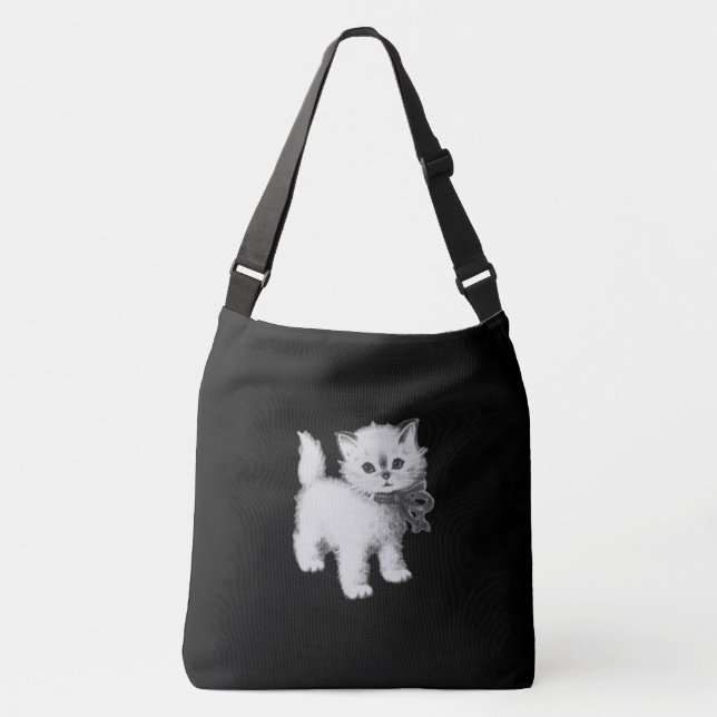 AJUSTABLE SAC FOURRE-TOUT PETIT CHAT CONCEPTION (Devant)