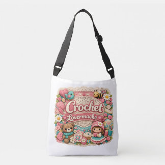 Ajustable Sac fourre-tout pour amoureux du crochet | Sac cad