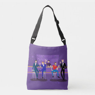 Ajustable Sac fourre-tout Retro Gay Bar