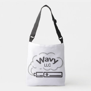 Ajustable Sac fourre-tout tout imprimé avec bandoulière. tai