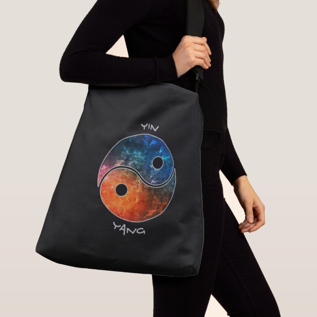 Ajustable Sac fourre-tout Yin Yang (De près)