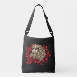 Ajustable Sac grincheux de Crossbody de hérisson