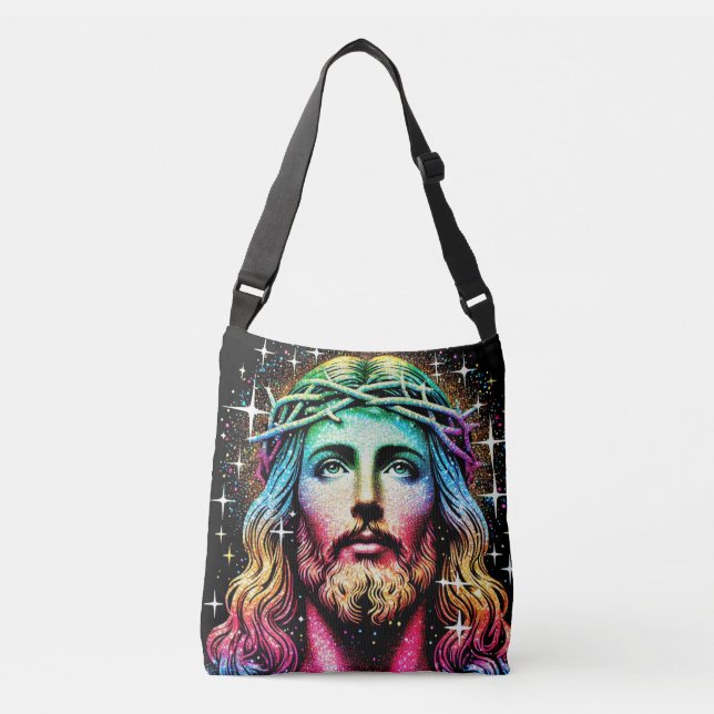 Ajustable Sac Jésus multicolore ! (Devant)