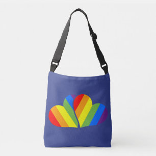 Ajustable Sac Mini Tote Couple Arc-en-Ciel