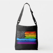 Sac mortuaire américain à croix de drapeau de