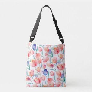 Ajustable Sac Motif de carrosserie pour tulipes d'aquarelle