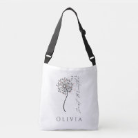 Sac "Respirez simplement" personnalisé avec vœu de