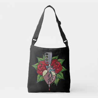 Ajustable Sac réversible de Crossbody d'art de tatouage