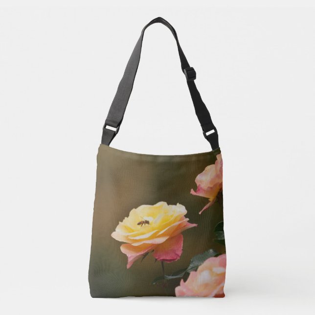 Ajustable Sac Rose et Abeille (Devant)