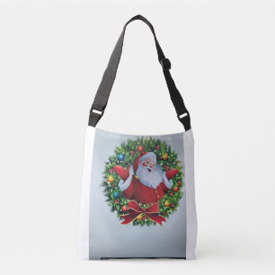 Ajustable Sac shopping couronne de Noël