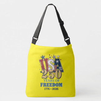 Ajustable Sac USA250 Liberté Aigle Jaune Sac Croix