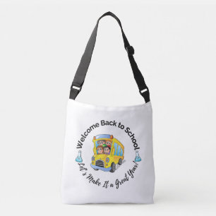 Ajustable Science Retour au Sac fourre-tout scolaire