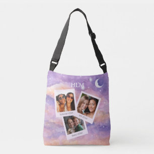 Ajustable SIX PHOTOS Sac Crossbody personnalisé