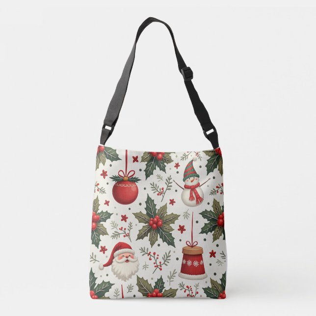 Ajustable un joli sac qui express Noël (Dos)