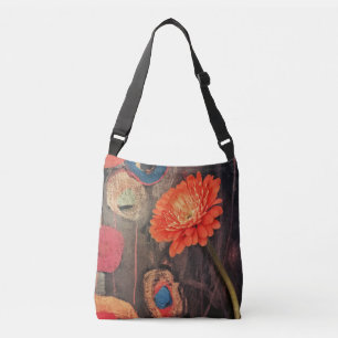 Ajustable Un sac mortuaire rare à croix de Zinnia