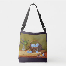 Ajustable Violettes et panier d'oeufs Sac de carrosserie