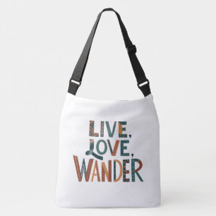 Ajustable Vis, Amour, Sac Croisé