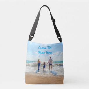 Ajustable Votre sac de carrosserie photo avec texte personna