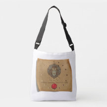 Zodiaque - Lion - Sac fourre-tout à bandoulière