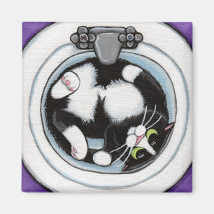 Ajustement serré v.3 - aimant lunatique de chat