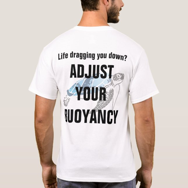 Ajustez votre T-shirt pour hommes de flottabilité (Dos)