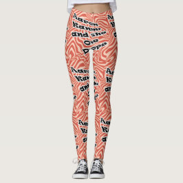 AK1D überall in Print-Leggings Leggings